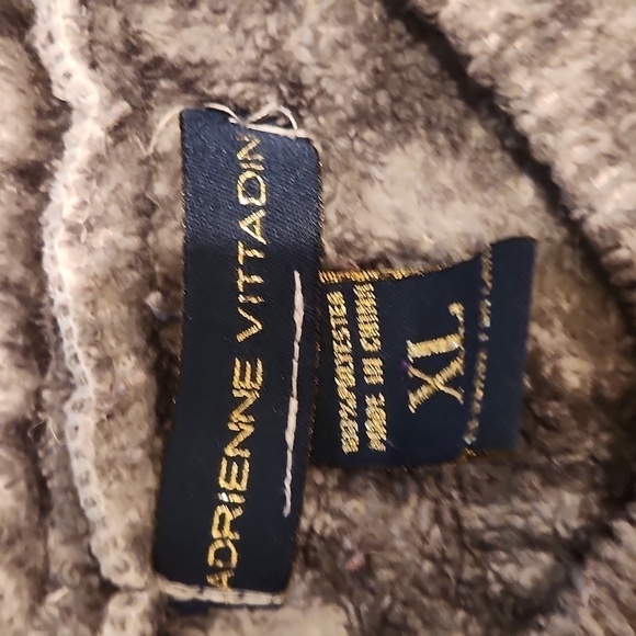 Adrienne Vittadini V Neck Sweater - Picture 3 of 4